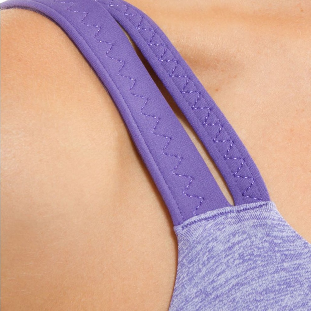 Lululemon Athletica || Purple Tank w/ Built-in Bra || Size 8 - Picture 5 of 7